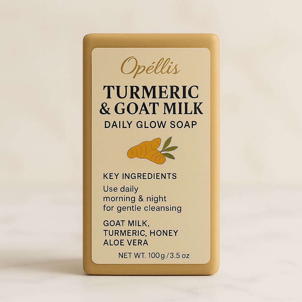 Turmeric & Goat Milk Daily Glow Soap